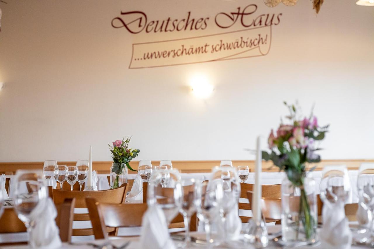 Landgasthof Deutsches Haus Kg Weilheim an der Teck Extérieur photo